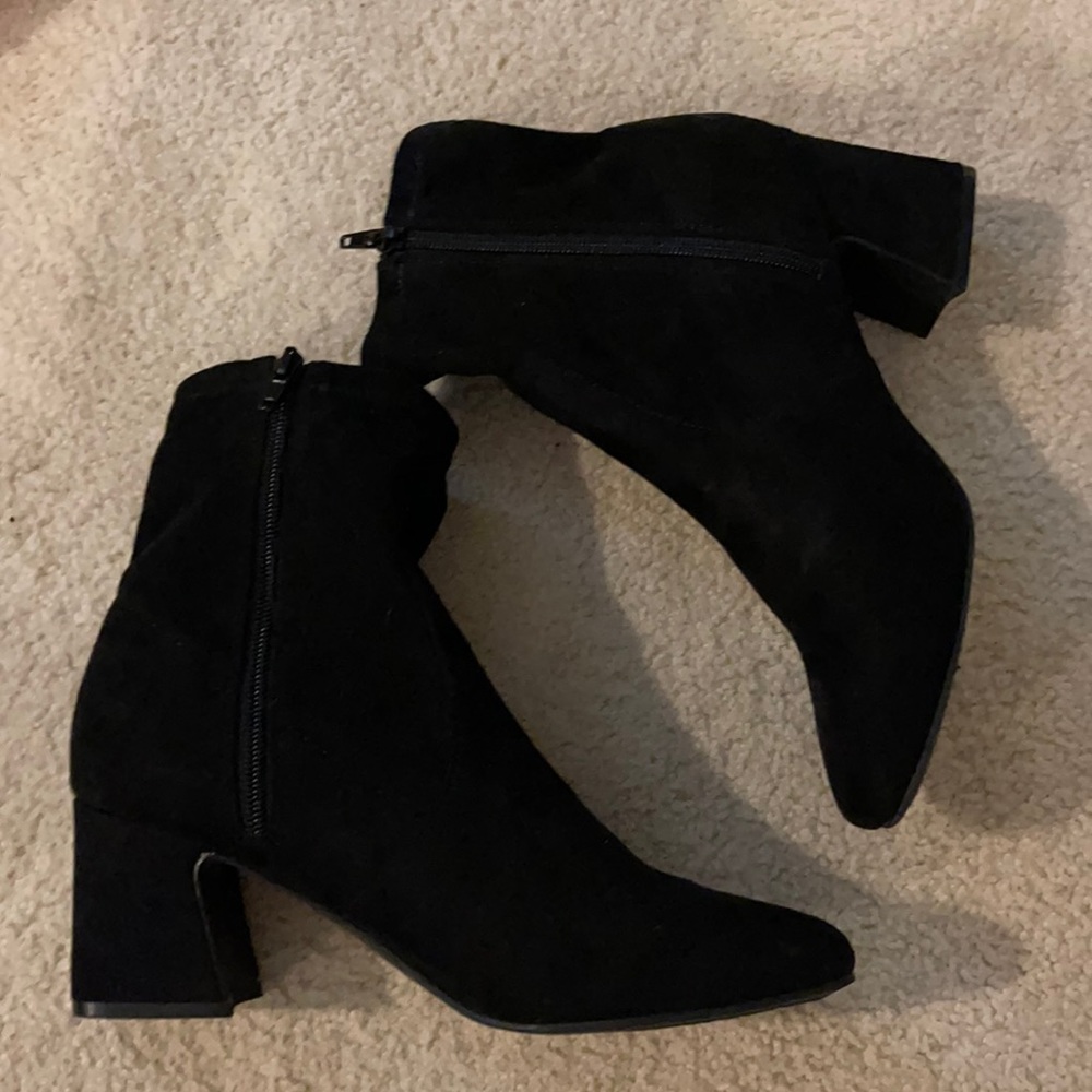 Black booties